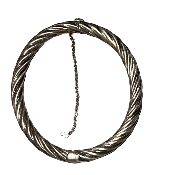 925 Sterling Silver Bracelets and Earrings Set - Picture 4 of 14